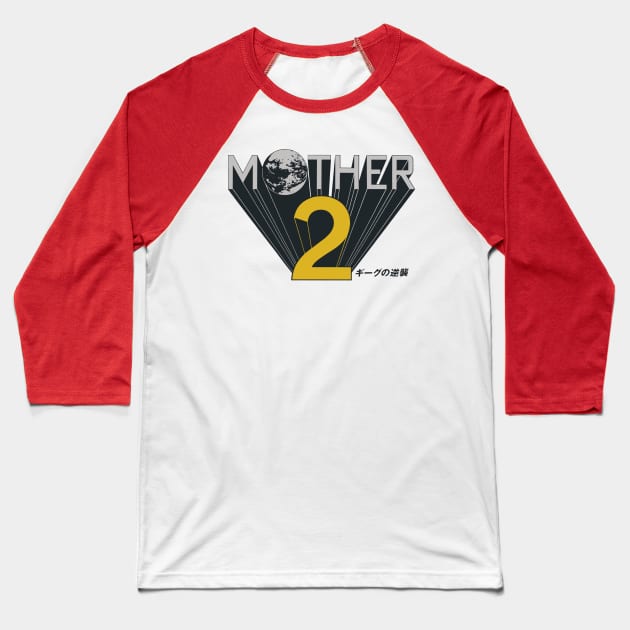 MOTHER 2 (Earthbound) Baseball T-Shirt by Good Shirts Good Store Good Times